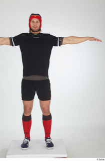 Erling dressed rugby clothing rugby player sports standing t-pose whole…